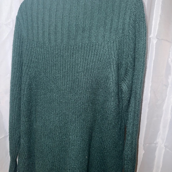 Leo & Nicole Sweaters - Leo & Nicole Teal Knit Sweater